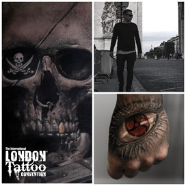 Niki Norberg at the London Tattoo Convention 2018