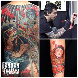 Rico at the London Tattoo Convention 2018