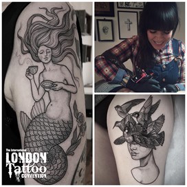 Suflanda at the London Tattoo Convention 2018