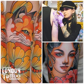Dashuai Ma at the London Tattoo Convention 2018