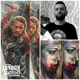 Mirel at the London Tattoo Convention 2018