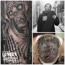 Kingsley Hayward at the London Tattoo Convention 2018