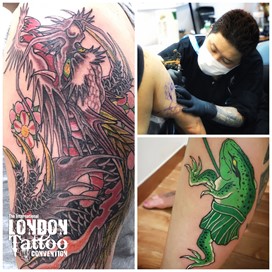 Souryou at the London Tattoo Convention 2018