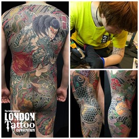 Su Jang at the London Tattoo Convention 2018