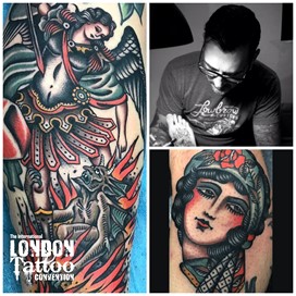 El Bara at the London Tattoo Convention 2018