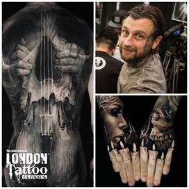 Jak Connolly at the London Tattoo Convention 2018