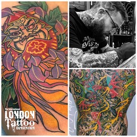 Ryan Halter at the London Tattoo Convention 2018