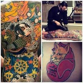 Alex Reinke at the London Tattoo Convention 2018