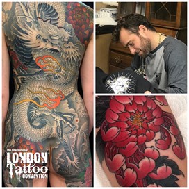 Dalmiro at the London Tattoo Convention 2018