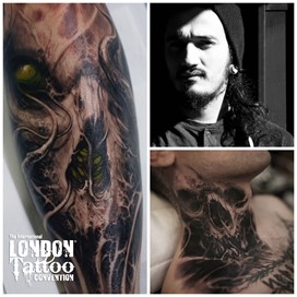 David Jorquera at the London Tattoo Convention 2018