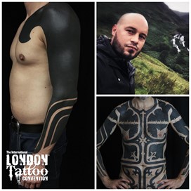 Hanumantra at the London Tattoo Convention 2018