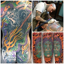 Heinz at the London Tattoo Convention 2018