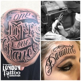 Marco Brigante at the London Tattoo Convention 2018