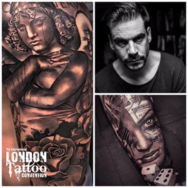 Miguel Bohigues at the London Tattoo Convention 2018