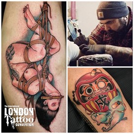 Buffonetti at the London Tattoo Convention 2018