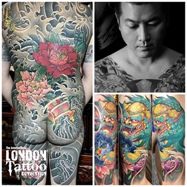 Yung at the London Tattoo Convention 2018