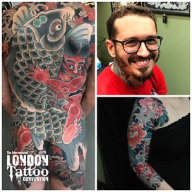 Tutti Serra at the London Tattoo Convention 2018