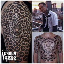 Corey Divine at the London Tattoo Convention 2018