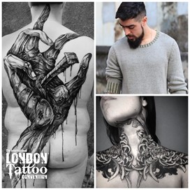 Frederico Rabelo at the London Tattoo Convention 2018