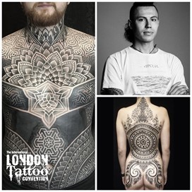 Ivan Hack at the London Tattoo Convention 2018