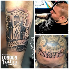 Kalm One at the London Tattoo Convention 2018