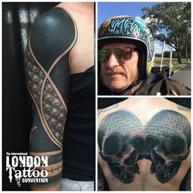 Karl Frey at the London Tattoo Convention 2018