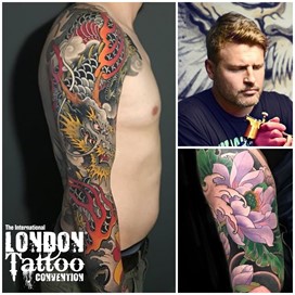 Stilian Smokov at the London Tattoo Convention 2018