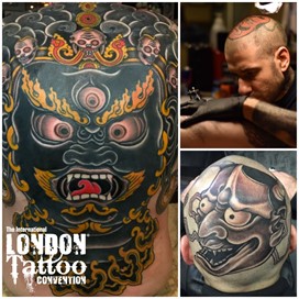Destroyer Mahashakti at the London Tattoo Convention 2018
