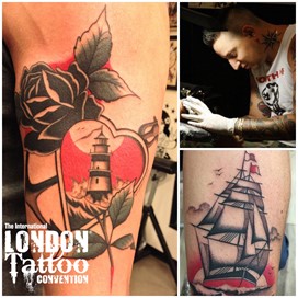 Stizzo at the London Tattoo Convention 2018