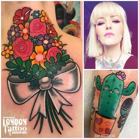 Sam Whitehead at the London Tattoo Convention 2018