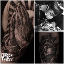 Duan at the London Tattoo Convention 2018